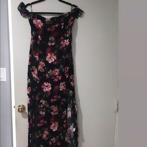 Off the shoulder dress